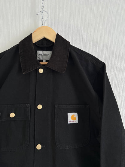 Carhartt WIP Black Canvas Mens Jacket Michigan Coat