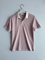 Stone Island Pink Polo T-shirt