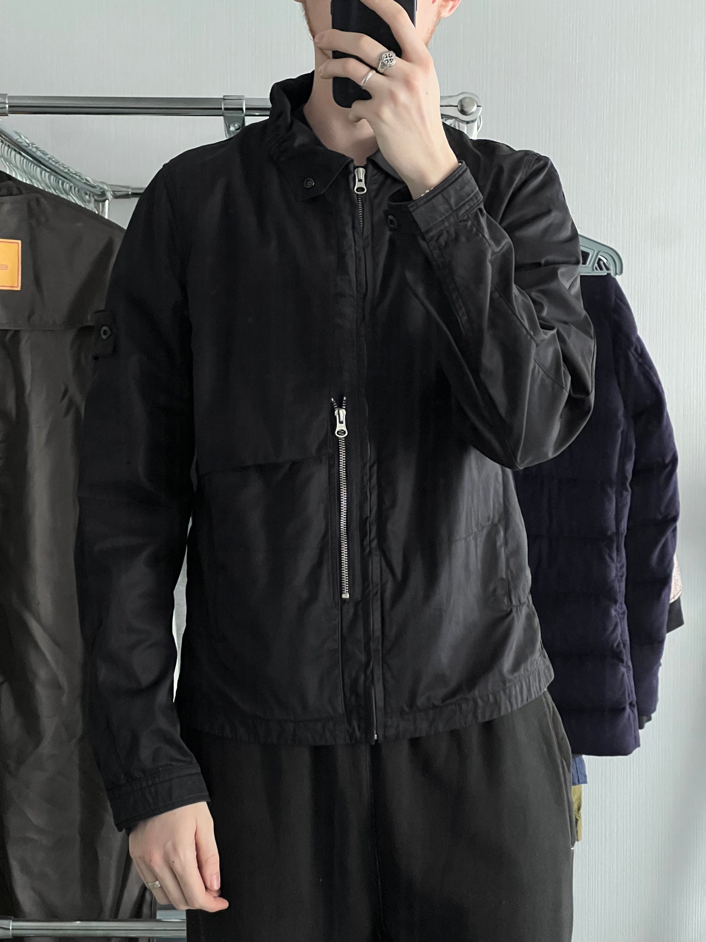 Stone Island Shadow Project SS11 Black Batavia Magnet Jacket