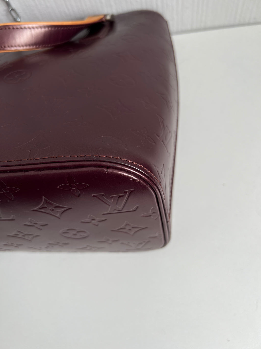 Louis Vuitton Purple Monogram Mat Stockton Bag