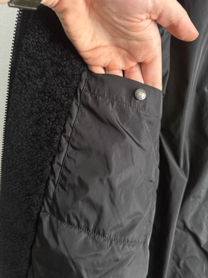 Prada Shearling Collar Bomber Jacket