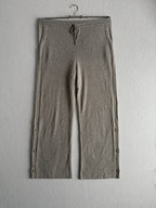 Loro Piana Cashmere Suit Rib Belted Turtleneck and Pants