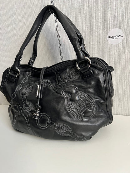 Celine Black Bittersweet Leather Handbag