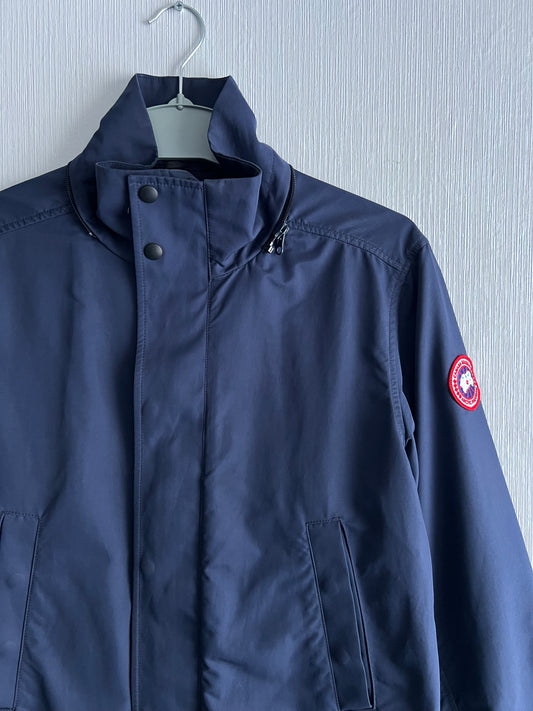 Canada Goose Mens Wind Jacket Crew Navy Trench