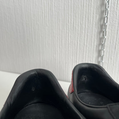 Gucci Ace Leather Black Mens Shoes