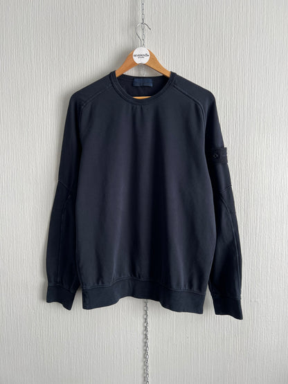 Stone Island SS20 Ghost Piece Blue Sweatshirt