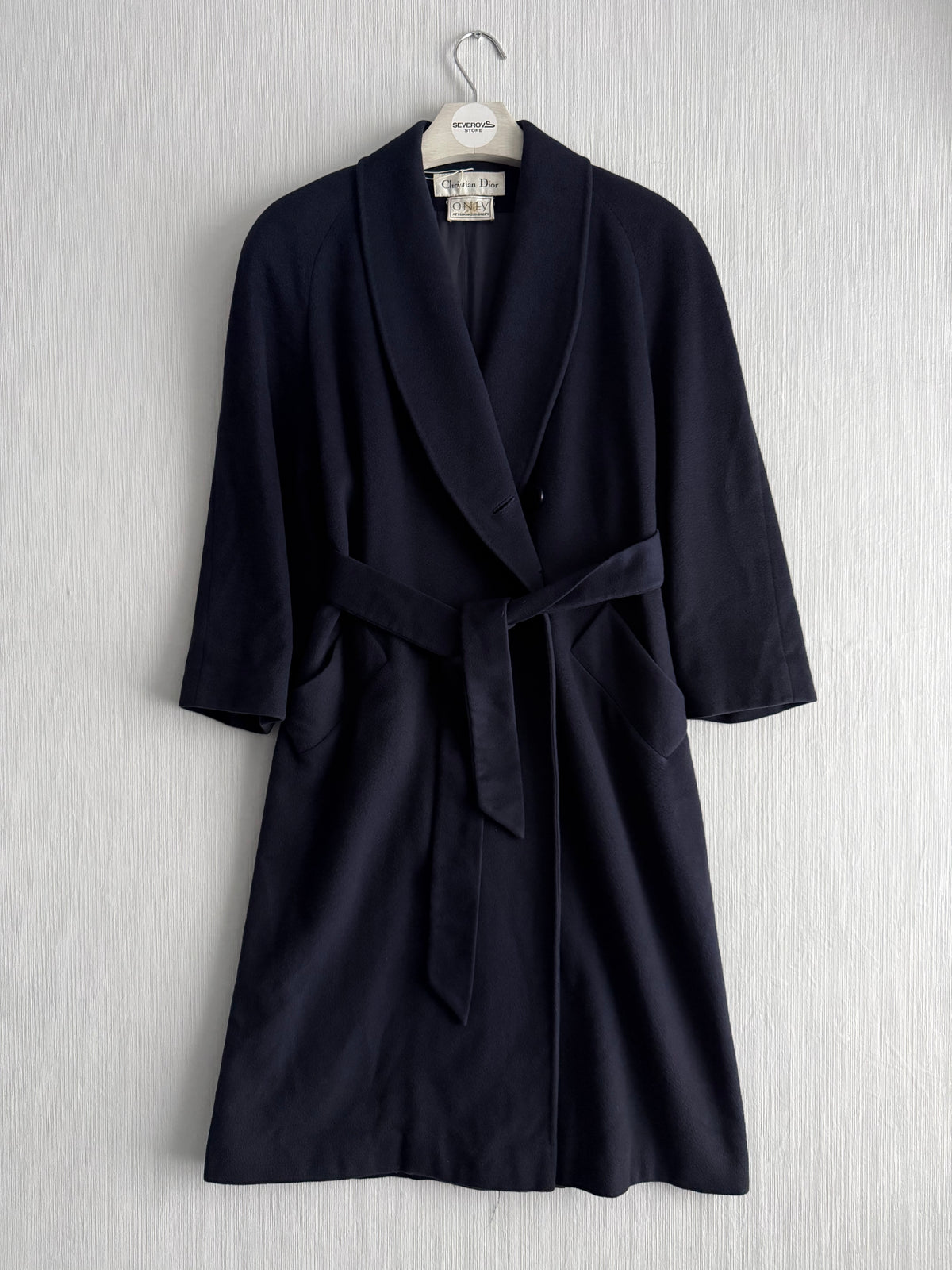 Christian Dior Vintage Cashmere by Loro Piana Womens Coat