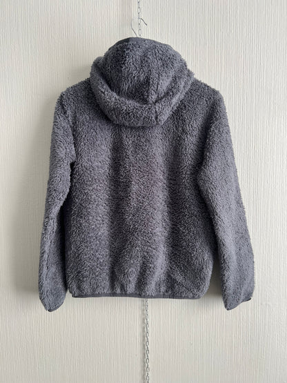 Patagonia Women’s Deep Pile Grey Fleece Jacket