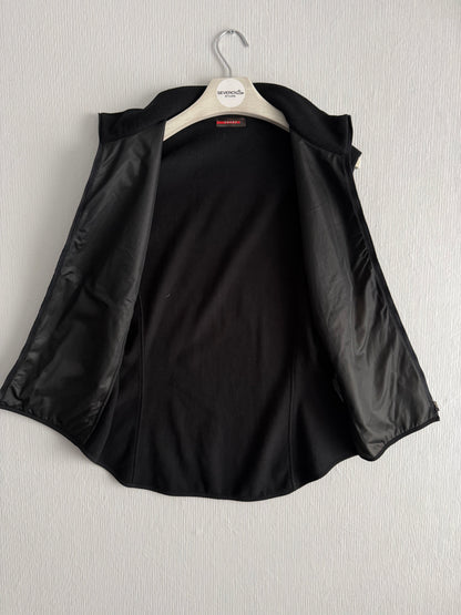 Vintage Prada Sport Fleece Black Ninja Vest