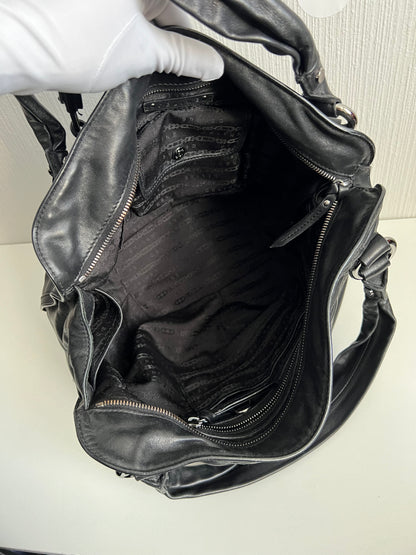 Celine Black Bittersweet Leather Handbag