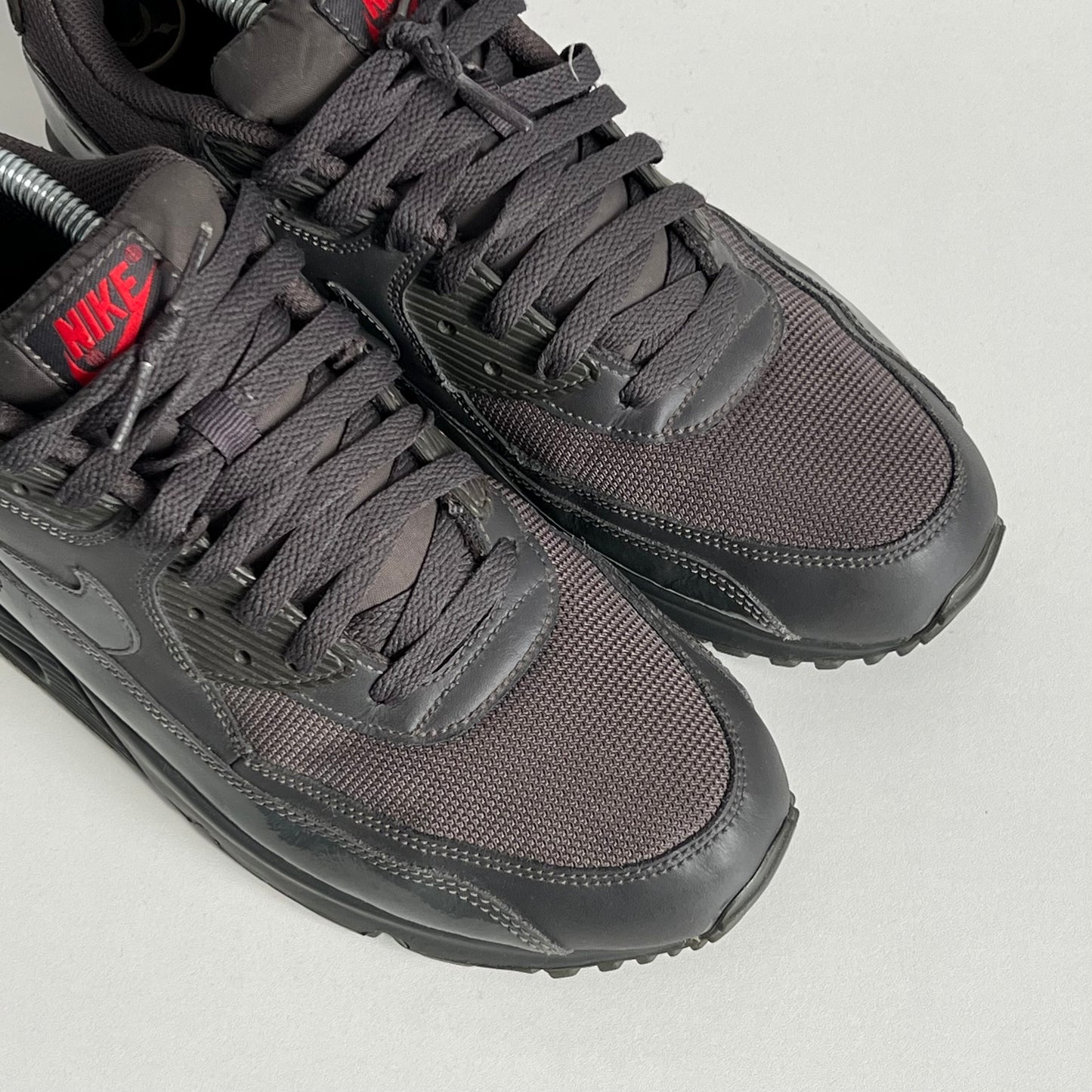 Nike Air Max 90 Midnight Fog/University Red Mens Shoes