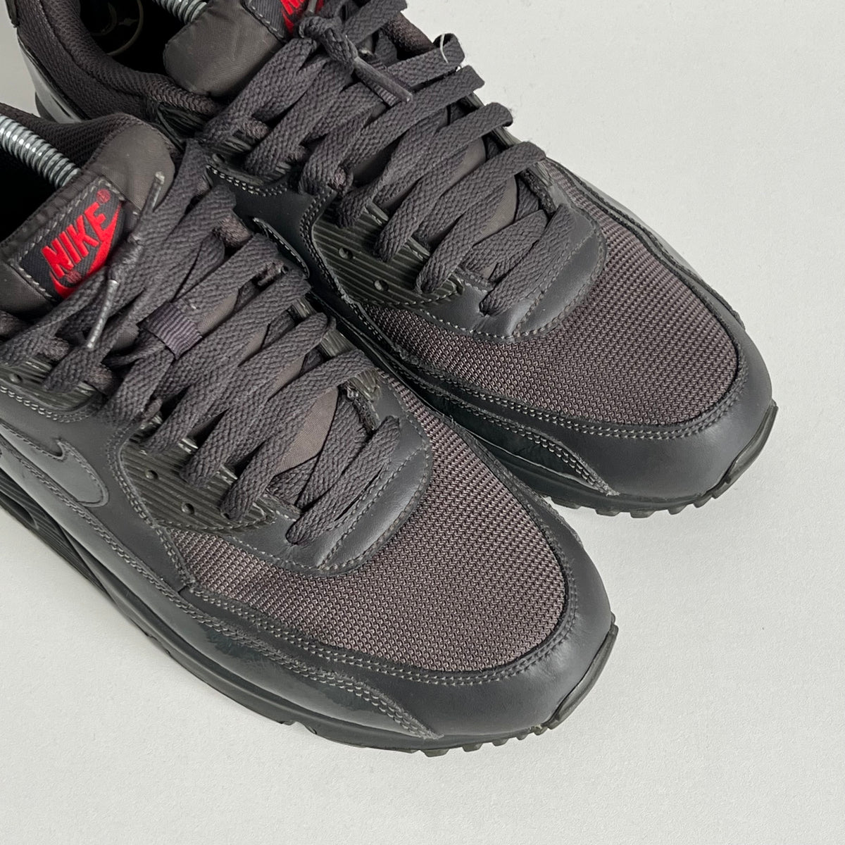 Nike Air Max 90 Midnight Fog/University Red Mens Shoes