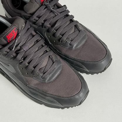 Nike Air Max 90 Midnight Fog/University Red Mens Shoes