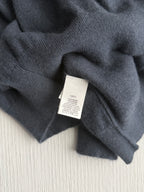 Brunello Cucinelli Navy Cashmere Womens Turtleneck Sweater