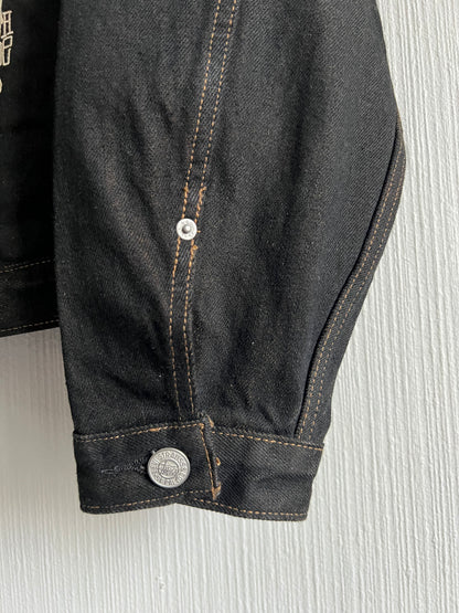 Stussy X Levis Black Denim Jacket Unisex