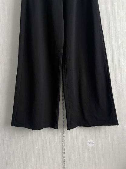 MM6 Maison Margiela Mens Baggy Black Sweatpants