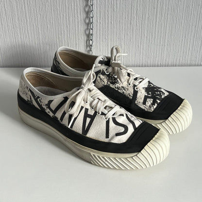 Stone Island x DIEMME Low Canvas Logo Sneakers Mens Shoes