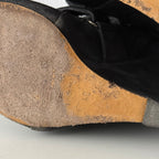 Isabel Marant Black Suede Scarlet Wedge Boots