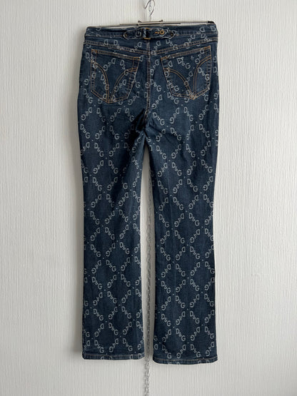 Dolce & Gabbana D&G Monogram Denim Jeans