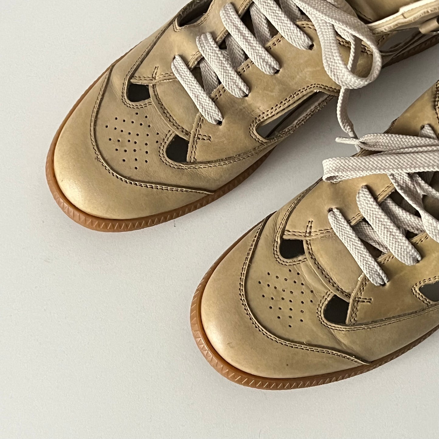 Maison Martin Margiela Replica Hi-Top Cutout Trainers