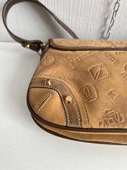 Loewe 160th Anniversary Suede Shoulder Bag