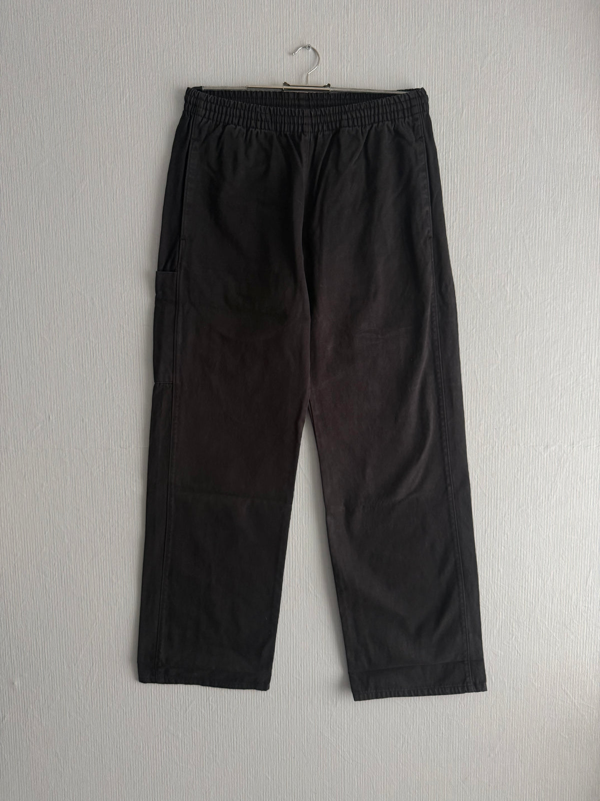 Yeezy Gap Engineered by Balenciaga Sateen Black Cargo Pants