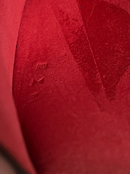 Hermes Passport Cover in Red Leather