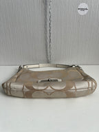 Coach Cream Canvas Kristin Hobo Bag