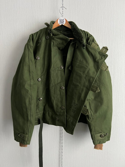 Authentic Vintage 60s Swedish Military Motorcycle Jacket worn by Pharrell Williams