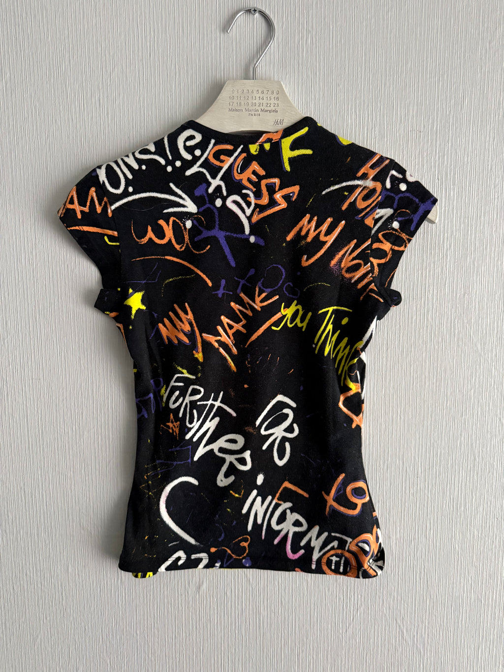 Gianni Versace Iconic Donatella Grafitti Vintage T-shirt