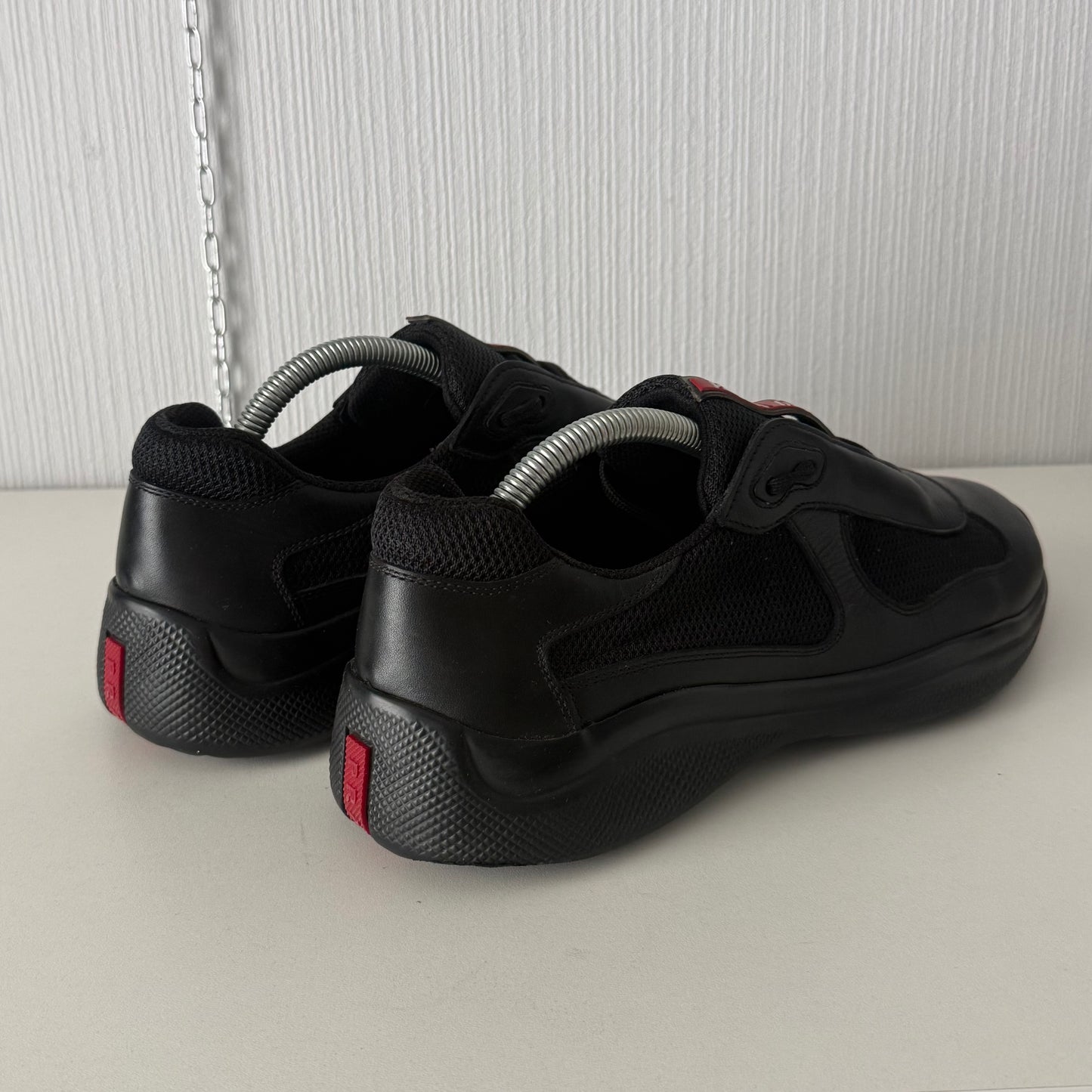 Prada Black Americas Cup Shoes