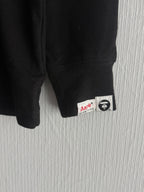 Bape Black Cotton Longsleeve T-shirt
