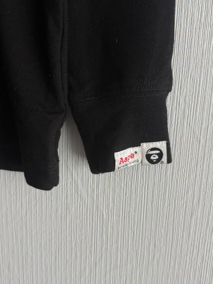 Bape Black Cotton Longsleeve T-shirt