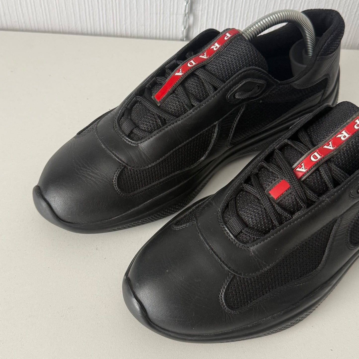 Prada Black Americas Cup Shoes