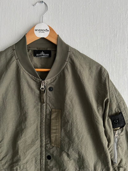 Stone Island Shadow Project SS18 Khaki Naslan Lightweight Jacket