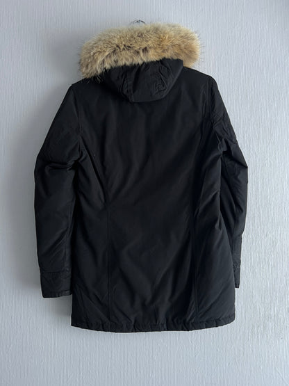 Woolrich Arctic Parka with a fur-trimmed hood