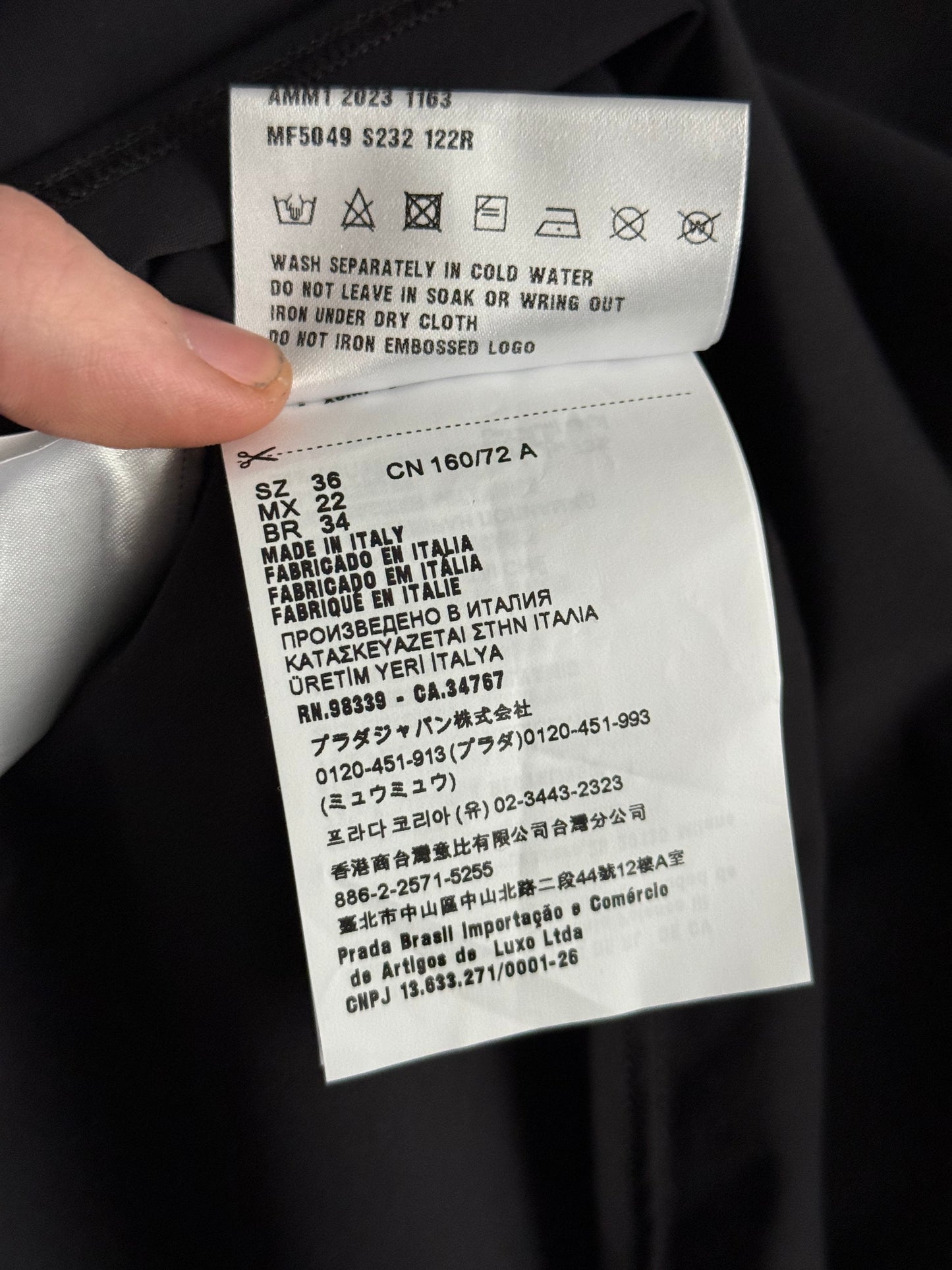 Miu Miu Logo-print Stretch Jersey Midi Dress