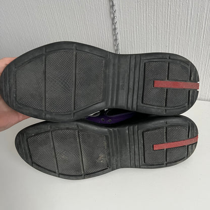 Prada America's Cup Violet Black Men's Sneakers