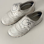 Prada Leather White Shoes