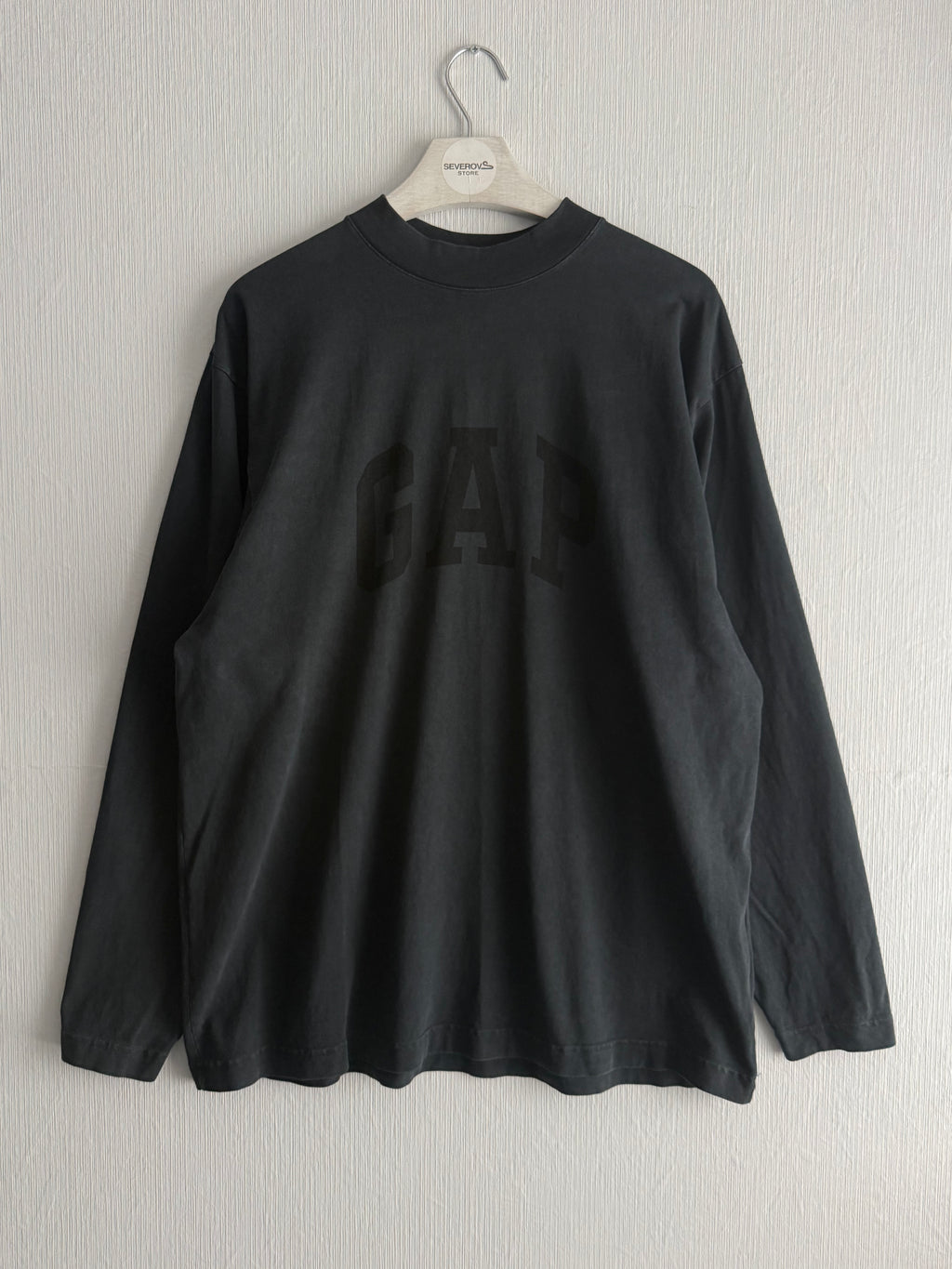 Yeezy Gap Engineered by Balenciaga Black Dove Longsleeve T-shirt