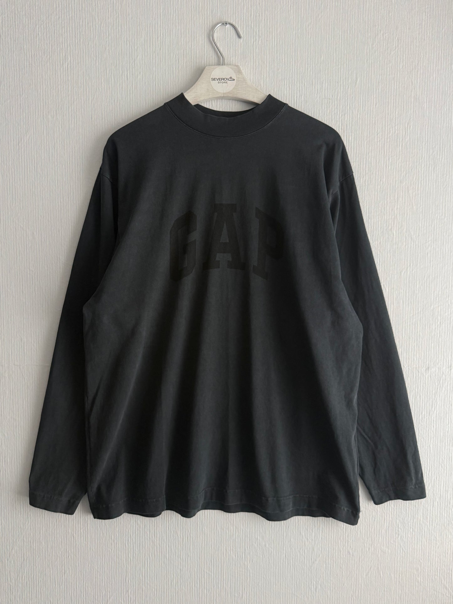Yeezy Gap Engineered by Balenciaga Black Dove Longsleeve T-shirt