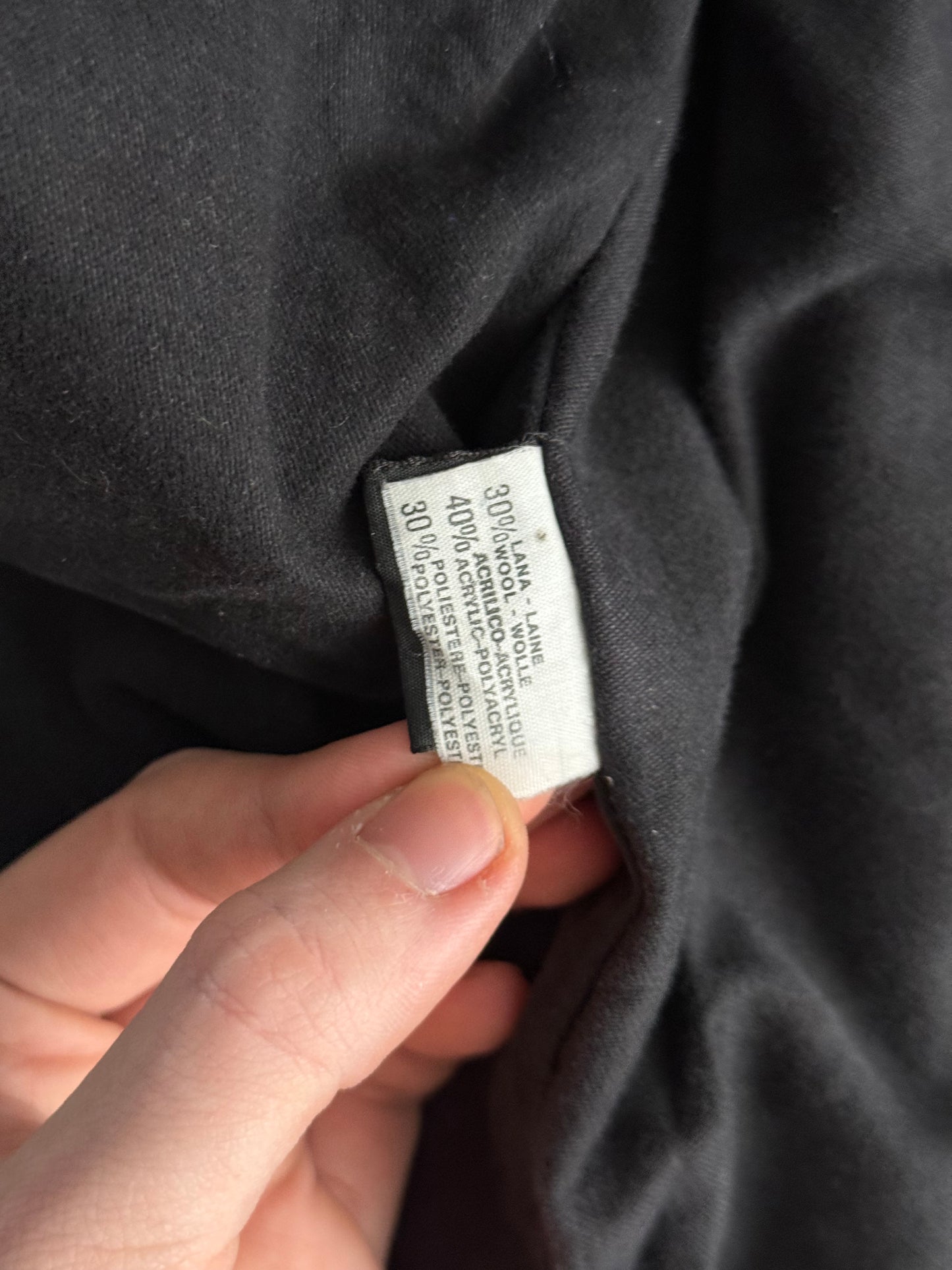 Valentino Vintage Crinkled Ovine Sammy Leather Jacket
