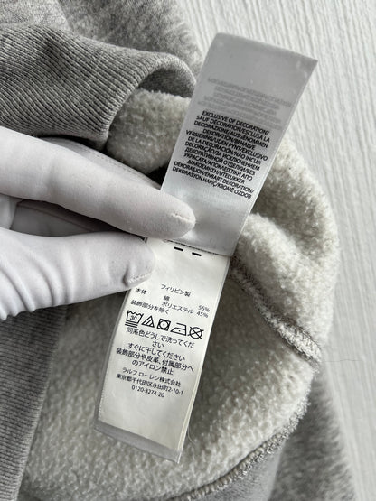 Polo Ralph Lauren Tux Bear Men's Grey Cotton Sweatshirt