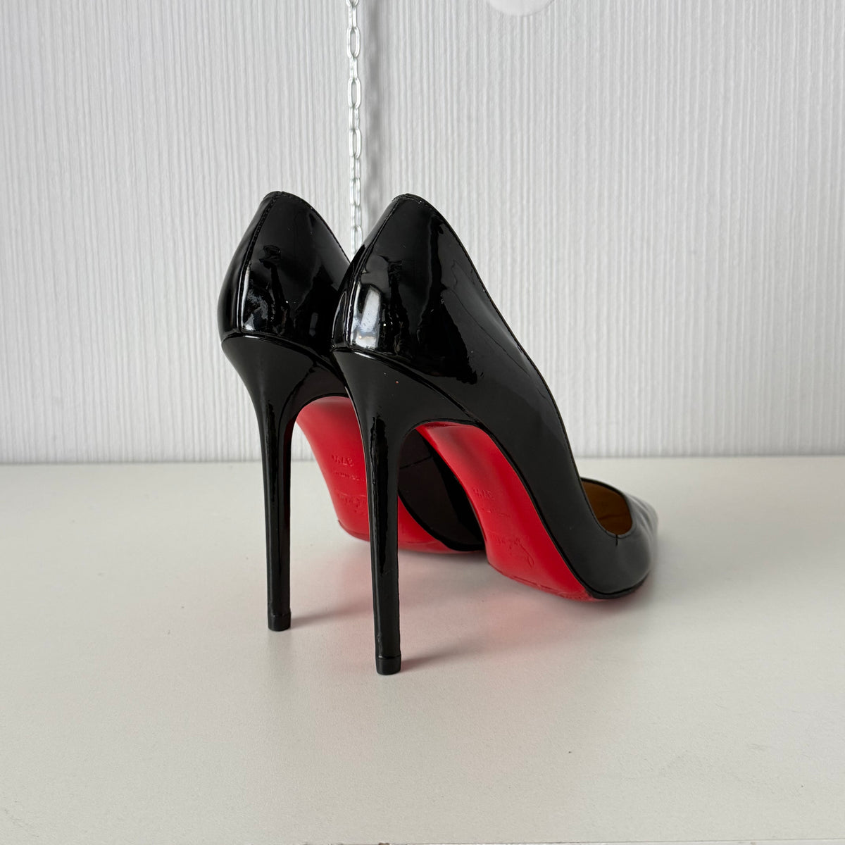 Christian Louboutin So Kate Patent Leather Pumps in black