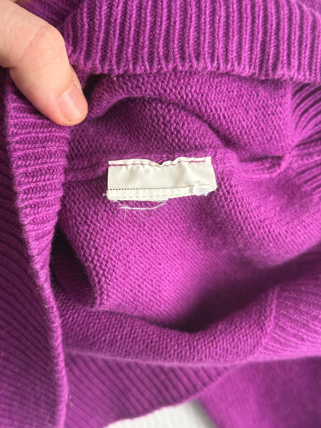 Stone Island AW21 Lambswool Crewneck Knit Sweater