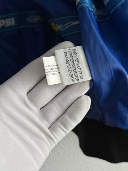 Nascar Vintage Racing Jacket Embroidered Pepsi Logo