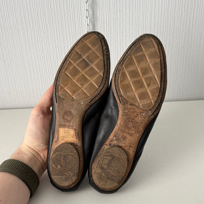 Chanel Timeless Ballet Flat Shoes