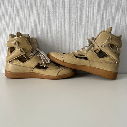 Maison Martin Margiela Replica Hi-Top Cutout Trainers