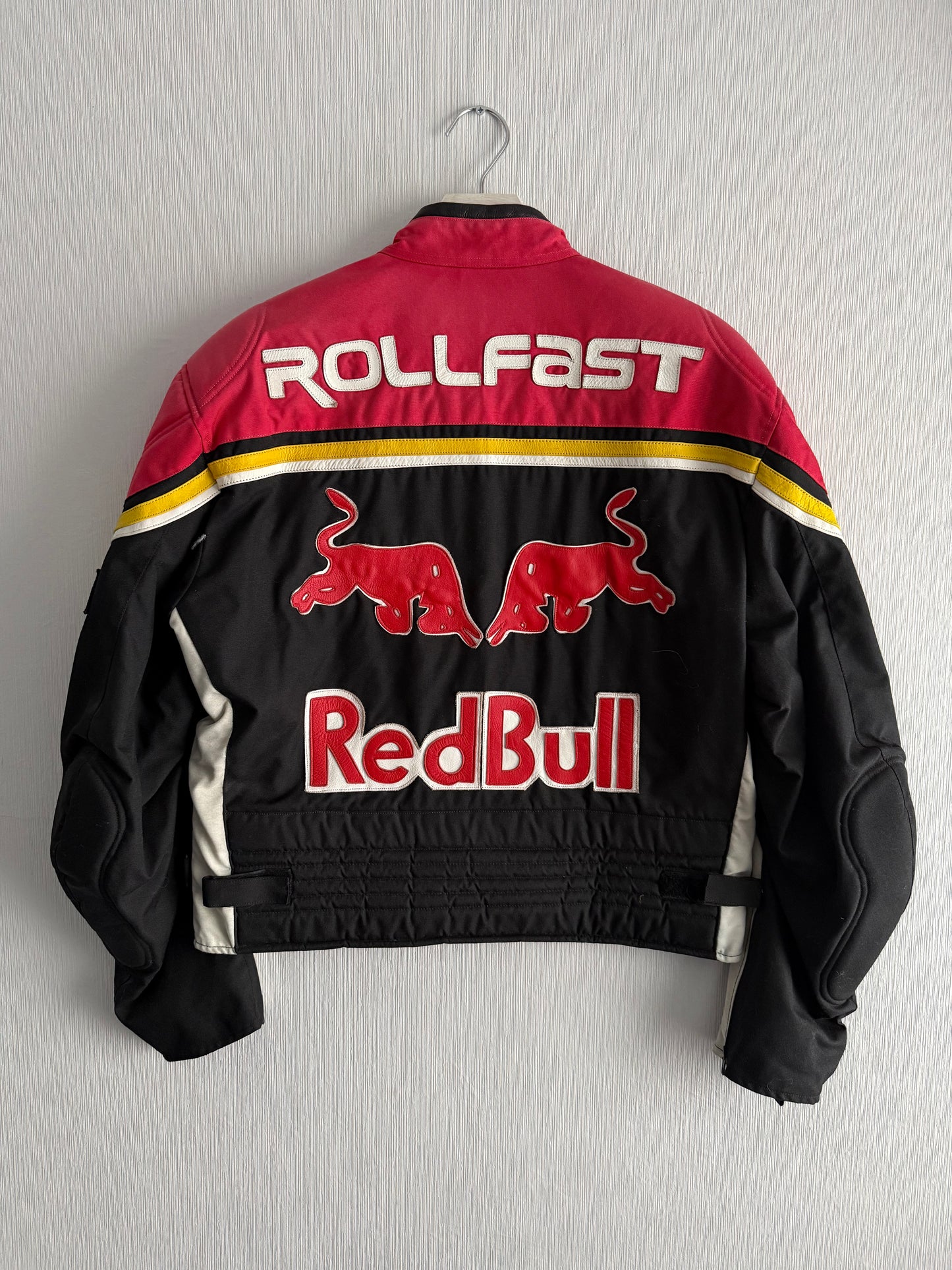 Nascar Vintage Red Bull Racing Moto Jacket