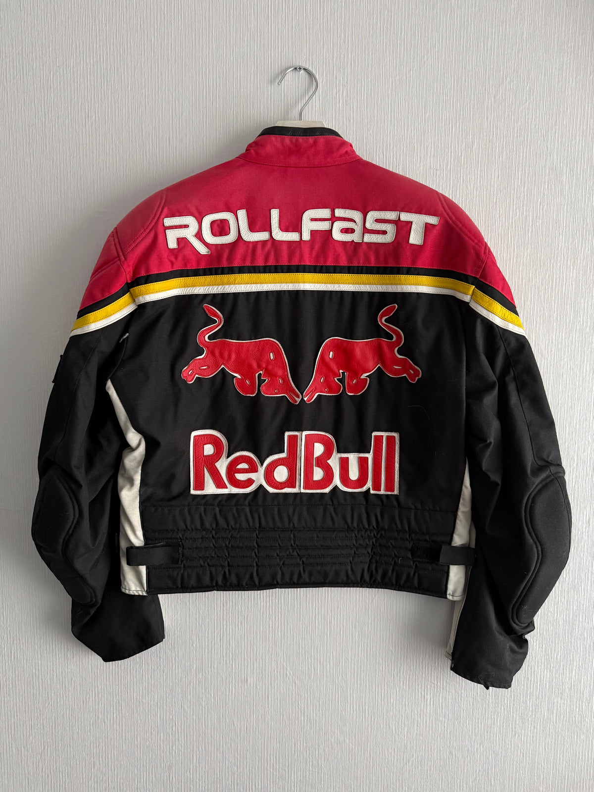 Nascar Vintage Red Bull Racing Moto Jacket